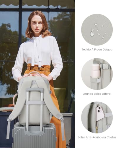 Image of LOVEVOOK Travel Backpack for Women, 50L Carry On Backpack Flight Approved