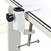 OriGlam Quick-Grip C Clamp, C-Clamp, Versatile Clamp, Desk Light Clamp Mount Holder Bracket For Desktop Mount Holder LCD Monitor Flash Desk (White)
