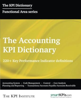The Accounting KPI Dictionary: 220+ Key Performance Indicator ...
