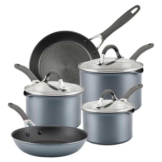 Circulon Scratch Defense Induction Hob Pan Set of 5 - Pots and Pans Sets