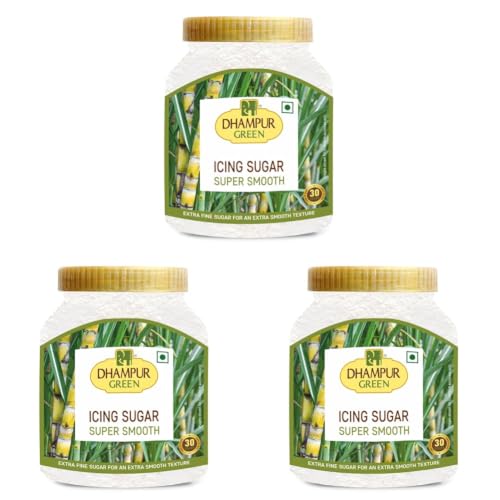 Image of Dhampure Speciality Icing Sugar, 800G | Sugar For Baking Confectioners | Sulphurless (Pack of 3)