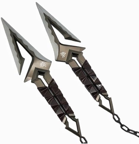 Life-Size Val Kuronami Knife 8.7" Metal Game Weapon 4 Colors Cosplay Prop Collectible Desktop Decoration Keychain (VKK04)
