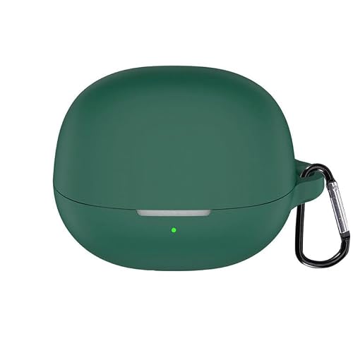 KOOLRIVER�EFor MeloBuds N20 �P�[�X �V���R�� �V���v�� �J���r�i�t�� �ی�J�o�[ QCY �L���[�V�[���C �����o�b�YN20 ������� �J�o�[ ���h�~ ���C�����X�C���z�� �ی�P�[�X(�O���[��)