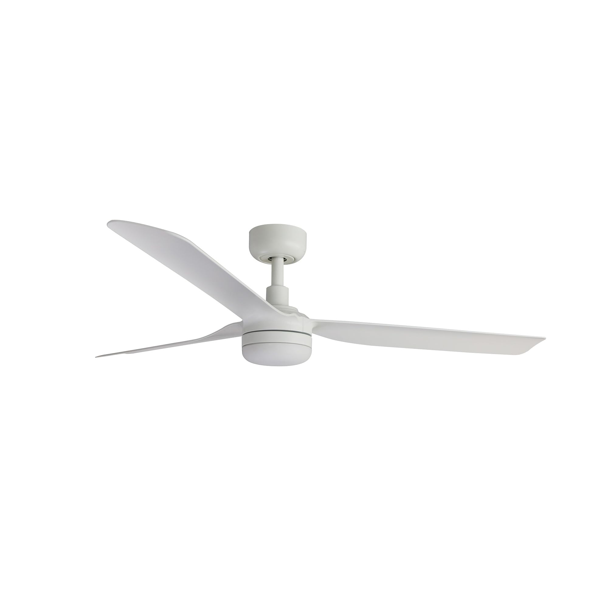 33814-20 PUNT LED Ventilatore da soffitto bianco con motore DC, Faro Barcelona