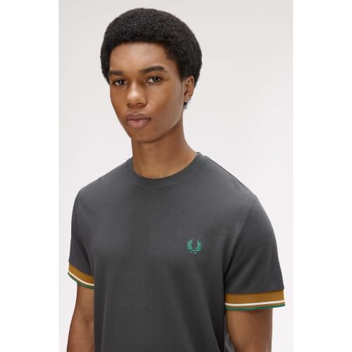 FRED PERRY T Shirt crème - vue 9