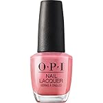 OPI Nail Lacquer Nail Polish | Sheer Light Nude Pink Shimmer Chip Resistant Nail Polish | Fast Drying, Streak Free