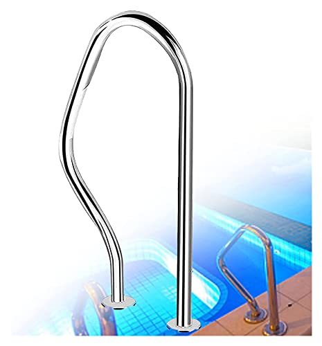 Barandilla para piscina de acero inoxidable 31.4x18.5 pulgadas