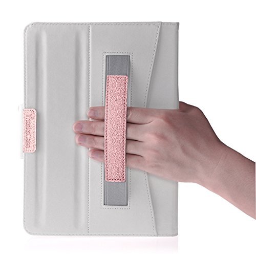 Thankscase Ipad 9.7 Inch 2018 2017 Case, Ipad Air 2 Case, Rotating Case Cover With Stand Build-In Wallet Pocket And Hand Strap For Ipad 6Th Gen 5Th Gen. (Rose Gold) #TOP5