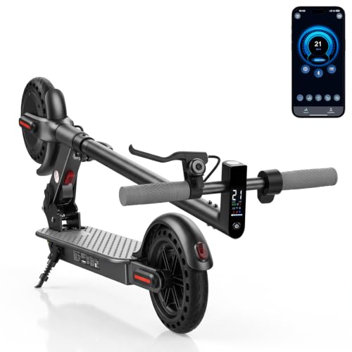 Image of Electric Scooter Adults, 1000W /500W Motor, 28 /21 Miles Max Range, 10'' /8.5 inch Tires All Terrain, 25 /21 MPH Top Speed, Lightweight Commuting E Scooter, Foldable for Adults Teens