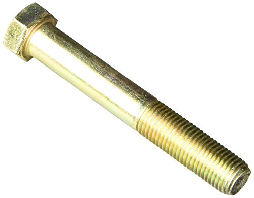Image of Hard-to-Find Fastener 014973253226 Grade 8 Fine Hex Cap Screws, 7 /16-20 x 3, Piece-5 , yellow