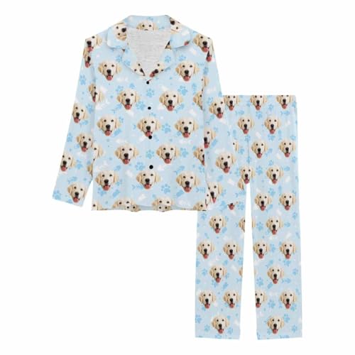 Personalized Pajamas For Women Custom Pet Pajamas Customized Pajamas Set3