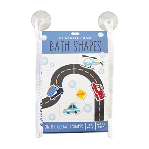 Image of Mud Pie Transportation Bath Stickable Set