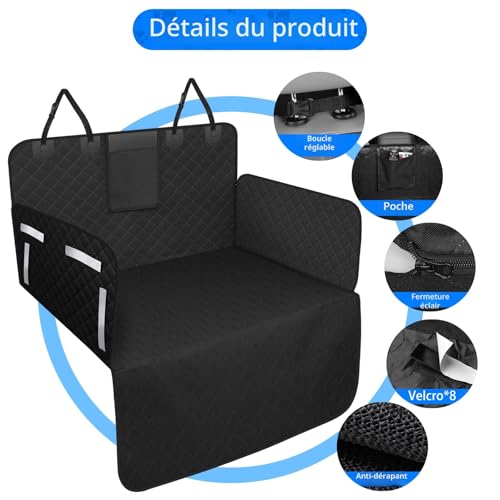 Housse de coffre imperméable pour chien DOBIGER protection auto - 3