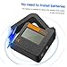 AGFELO Portable Battery Voltage Tester Digital Household Industrial Battery Checker High Precision Tool Easy Operation