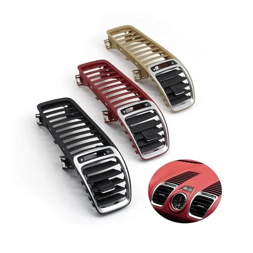 Rejilla ventilación de coche premium beige para salpicadero Porsche 98155213104 2
