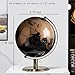 World Globe with Rotating Stainless Steel Stand for Adults - Elegant Adult Home Office Desk Bookcase Decoration & Gifts (9)