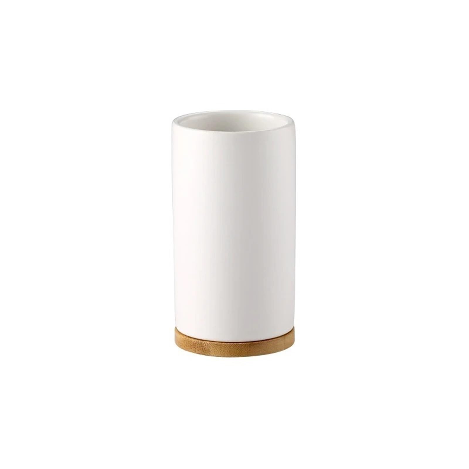 Bathroom Accessories Set Bathroom Accessories Set Soap Dispenser Toothbrush Holder Tumbler Ceramic Household Product(1Cup-white)