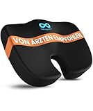 Everlasting Comfort Sitzkissen aus Memory-Schaum für dauerhaften Komfort – Ergonomisches Sitzkissen zur Unterstützung des Steißbeins – Stuhlkissen für eine Gute Körperhaltung