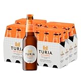 TURIA – Cerveza Rubia Stark 25cl | 4 packs de 6 botellines | Diseño Exclusivo y Sabor Equilibrado | Inspiración Valenciana Artesanal