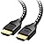 Cable Matters [Ultra High Speed HDMI Certified] Braided 48Gbps 8K HDMI Cable 6.6 ft / 2m with 8K@60Hz, 4K@240Hz and HDR Support for PS5, Xbox Series X/S, RTX3080 / 3090, Apple TV and More in Black