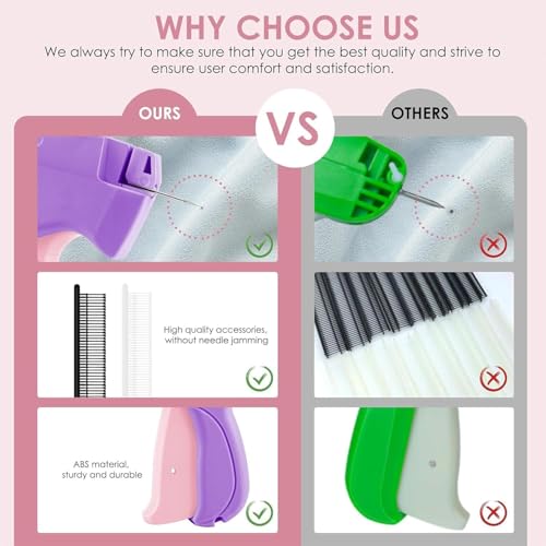 Image of PANCA Quick Clothing Fixer Mini Stitch Gun | Handheld Sewing & Tagging Gun for Clothes, Saree Pleats, Dupatta Tucking | Portable Stitching Tool with 5 Needles & 1000 Fasteners