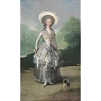 Amazon.co.jp: つの絵画、ホアキーナ フランシスコ デ ゴヤの女性の