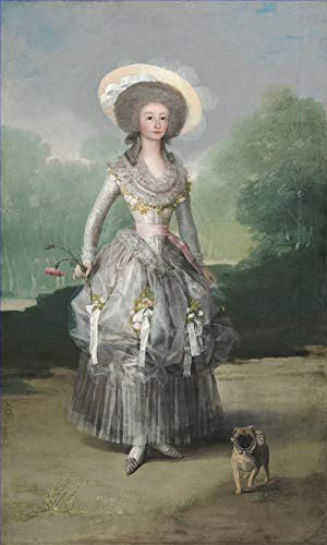 Peinture à l'huile sur toile de Goya par un maître académique