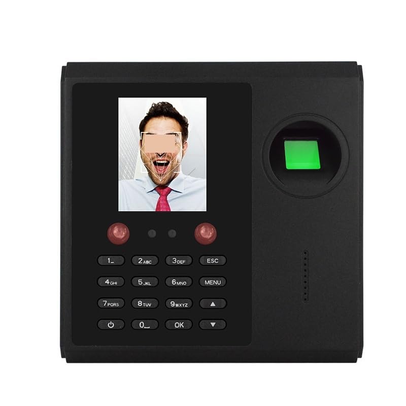 Pantalla LCD biométrica de 2,8 Pulgadas, Huella Dactilar Facial, contraseña, Tiempo Asistencia, Sistema máquina, Registro Aviso Voz for Empleado Reloj eficiente