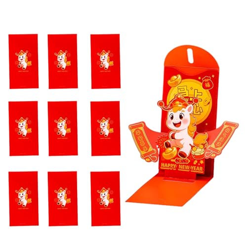 Iouyjiu - Iouyjiu 3D-Briefumschläge, faltbar, für Geschäftssammler, Hochzeit, Geburtstag, Büro, Feiern, Familientreffen, 3D, faltbar, für Geschäftssammler, Hochzeiten, Geburtstage, Büro, Feiern, Partys