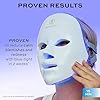 Revolution Pro Miracle LED Face Mask, Maschera viso LED rosso & blu con 90 luci, migliora texture & luminosità della pelle