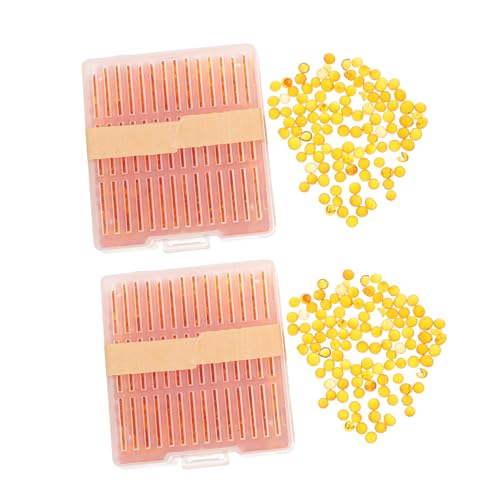 MUSISALY 2箱 カメラ除湿ビーズ スピーカ スヒ ーカー silica gel シリカ乾燥剤パケット 乾燥除湿機 防湿用品 バイオリンドライヤー Orange