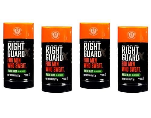 Right Guard Xtreme Defense 5 Desodorante Antitranspirante 2.6 oz Pack 4 miniatura 2