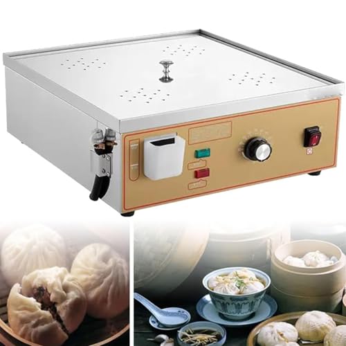 JJENXYYDS Cuiseur Vapeur électrique pour Aliments,2 Trous/4 Trous/6 Trous, Chauffage en Tube en U avec Système d'alimentation en Eau Indépendant,Alarme D'éBullition à Sec,pour Cuisson,Four-Hole