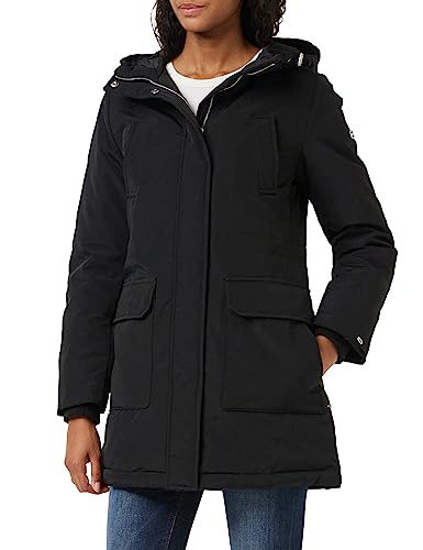 Preisvergleich Produktbild Tommy Jeans Damen Parka Technical Winter, Schwarz (Black), M