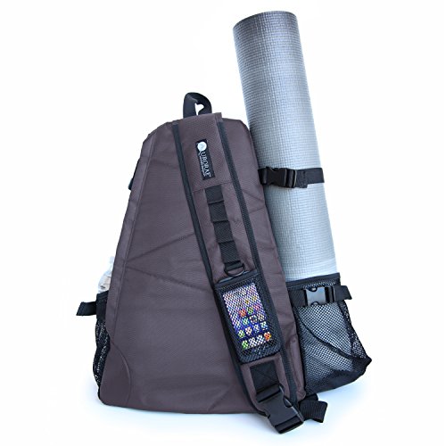 AURORAE Yoga Mat/Gym/Picklleball Cross-body Travel Sling Back Pack. Mat sold separately. - Thumbnail 5