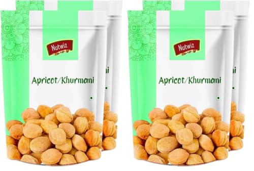 Image of Nutwiz Premium Dry Fruits (Dried Apricot /Khrumani, 500g) (Pack of 2)