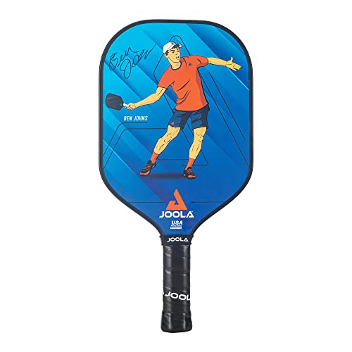 Joola Ben Johns Junior Pickleball Paddle Pala De Pickleball Para Niños Raqueta Ligera Con Agarre Pequeño, Núcleo De Polímero De 12 Mm Y Cara De Fibra De Carbono, Paleta De Pickleball Juvenil Joola Ben Johns Junior Pickleball Paddle Pala De Pickleball Para Niños Raqueta Ligera Con Agarre Pequeño, Núcleo De Polímero De 12 Mm Y Cara De Fibra De Carbono, Paleta De Pickleball Juvenil