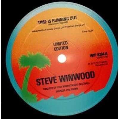 Time Is Running Out 12 Inch (12" Vinyl Single) UK Island 1977