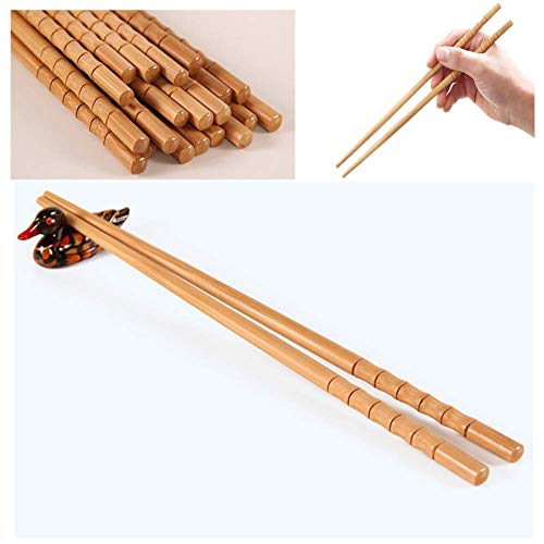10-Pairs Reusable Bamboo Chopsticks Set, Travel Chopsticks With Case Reusable Chinese Korean Japanese Bamboo Portable Chopsticks Utensil Dishwasher Safe #TOP3