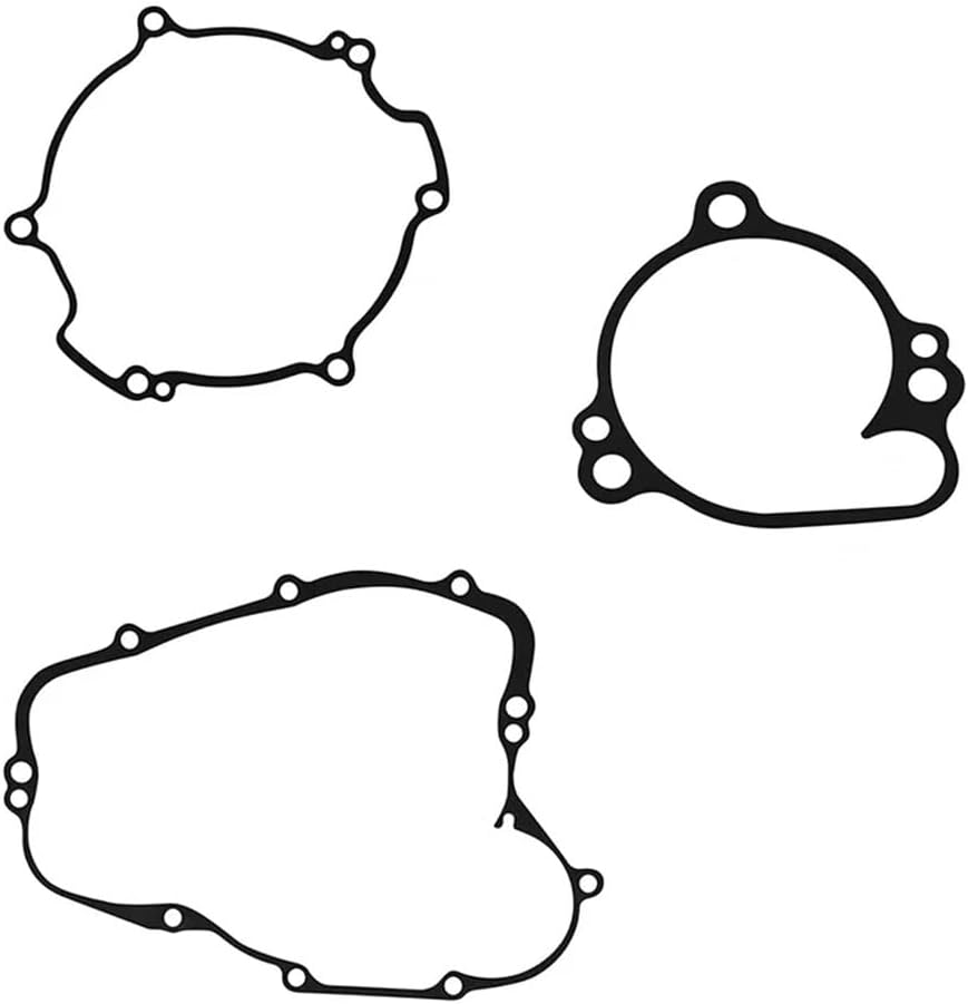 Motorcycle Crankcase Engine Cover Gasket Kits Set Fit For KX80 1998-2000 KX85 2001-2019 KX100 98-13(3 gaskets)