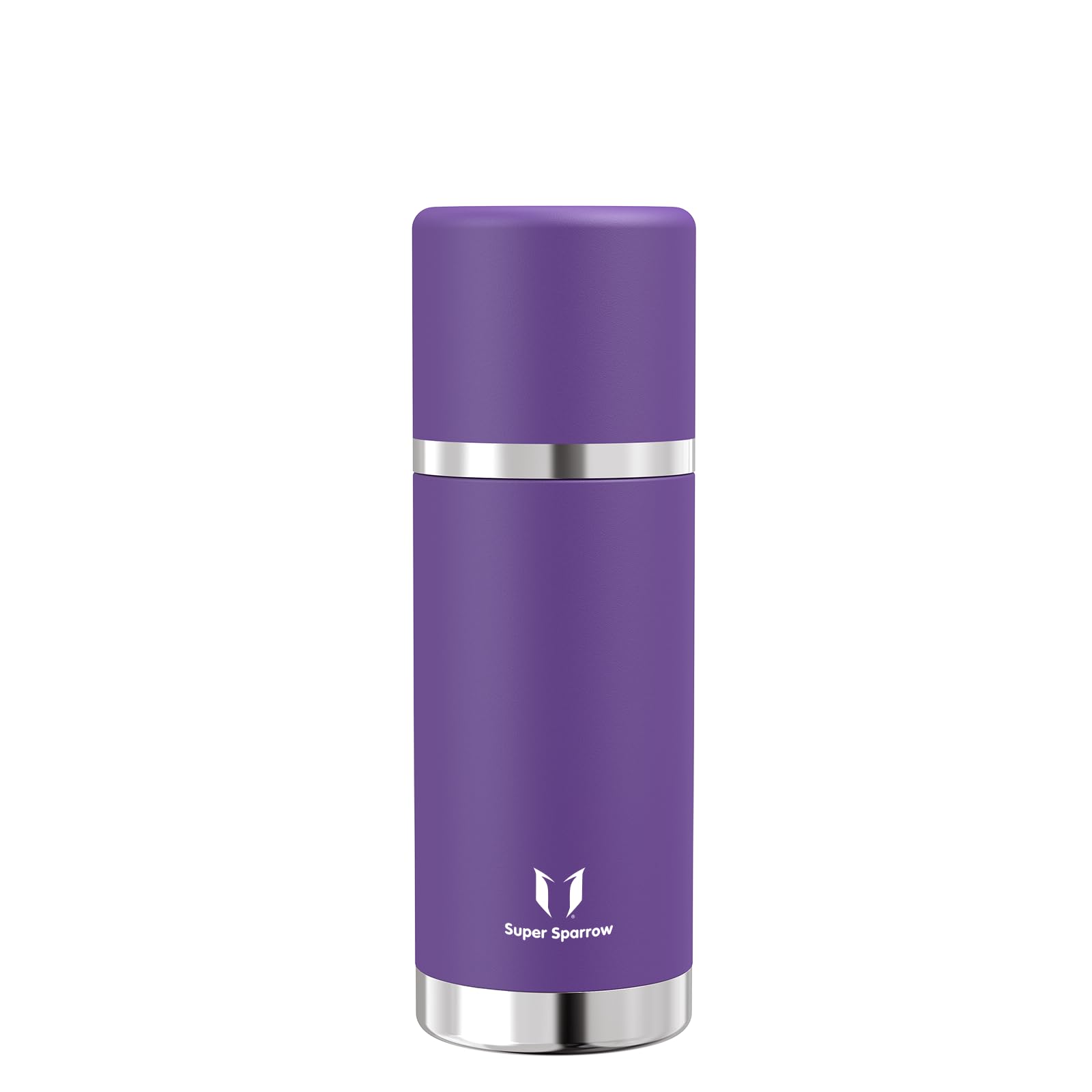 Super Sparrow Borraccia Termica -500ml/750ml/1000ml - Bottiglia Termica in Acciaio Inox - Borracce Senza BPA - Mantiene Calde 12 Ore o Fredde per 24 Ore - A Prova di Perdite Tappo Funge Anche da Tazza