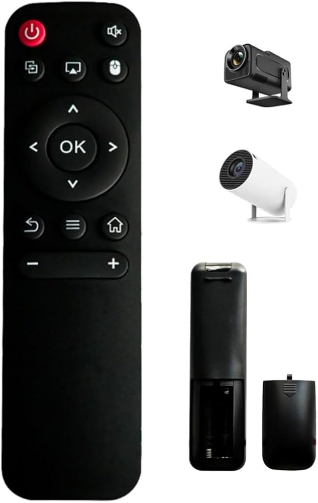 ビデオプロジェクター・リモコン付き Amazon.co.jp: プロジェクター交換用 リモコン スマートリモコン