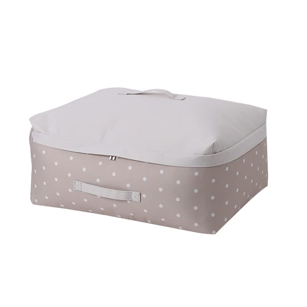ETRGFTHU Quilt Storage Bag Home Clothes Arrangement Moving Travel Bags Under-bed Storage Box Environmentally Friendly And Tasteless Washable(F,63cm*48cm*28cm)