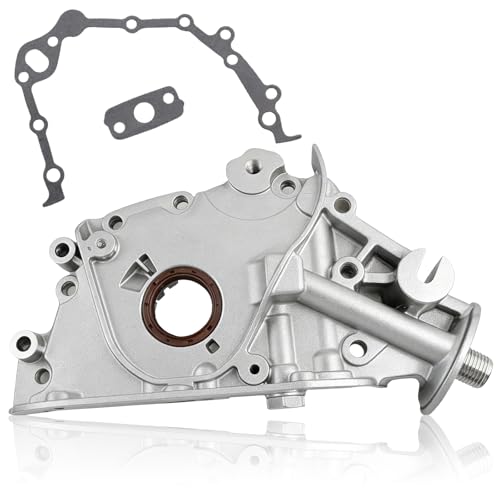 Engine Oil Pump with Gasket for Hyundai Elantra (1996-2012) L4 1.8L/2.0L/Tiburon (1997-2008) L4 1.8L/2.0L, Kia Spectra/Spectra5 (2004-2009) L4 2.0L/Sportage (2005-2010) L4 2.0L, Replaces 21310-23000 by DWLDMLWC - Used condition - CA$56.10