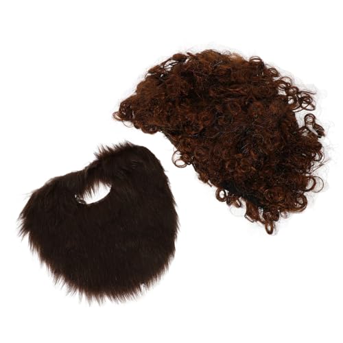 MOBUTOFU 1 セット 海賊 ドレス アップ コスプレ コスチューム アクセサリー ハロウィン コスチューム ウィッグ 仮面舞踏会 ウィッグ コスプレ コスチューム アクセサリー 海賊 ひげ