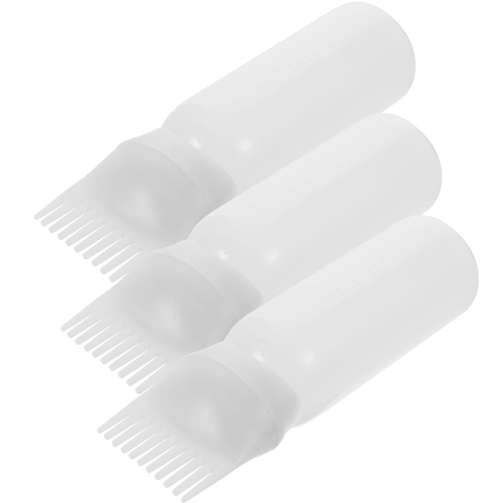FOMIYES Hair Oil Applicator Bottle Root Comb Applicator Hair Coloring Comb Bottle