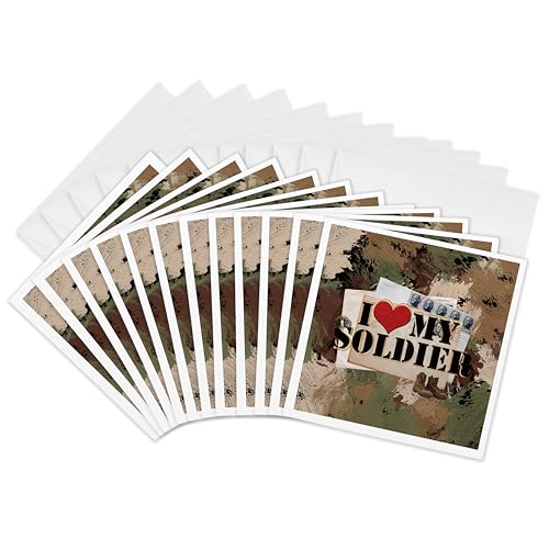 Cartes I love my soldat pour envoyer de l'amour au cœur des casernes