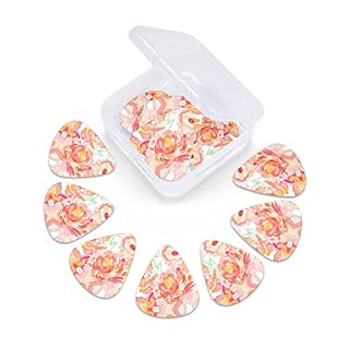 Pack de 12 médiators pour guitare pêche pivoine pour guitare électrique guitare acoustique diverses guitares - Les Beatles, Paul McCartney, John Lennon, RIngo Starr, George Harrison Pack de 12 médiators pour guitare pêche pivoine pour guitare électrique guitare acoustique diverses guitares – Image 5