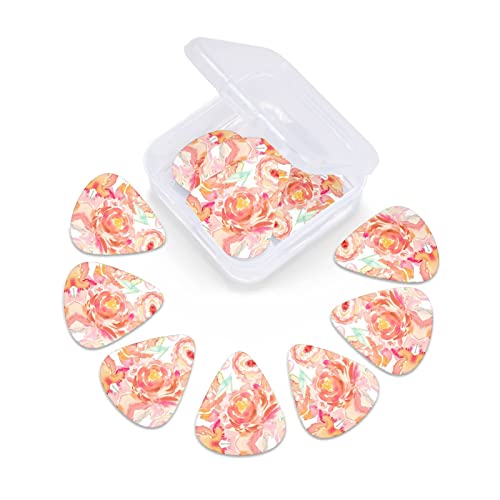 Pack de 12 médiators pour guitare pêche pivoine pour guitare électrique guitare acoustique diverses guitares - Les Beatles, Paul McCartney, John Lennon, RIngo Starr, George Harrison Pack de 12 médiators pour guitare pêche pivoine pour guitare électrique guitare acoustique diverses guitares – Image 6