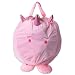 TE-Trend Unicorno Unicorno Cestino Conservazione Giocattolo Peluche Biancheria Archiviazione Animali Imbalsamati Bambina Bambini 65 CM Rosa